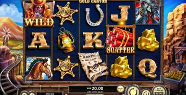 Gold Canyon: Bonuses