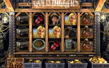 Gold Diggers slot (Canada)