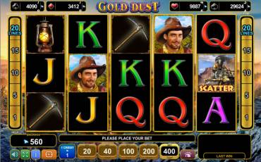 Gold Dust slot (Canada)