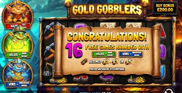 Gold Gobblers: Freespins