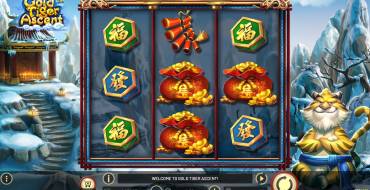 Gold Tiger Ascent: Slot machine