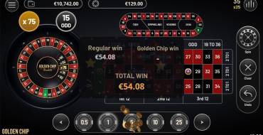 Golden Chip Roulette: Features