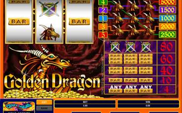 Golden Dragon slot (Canada)