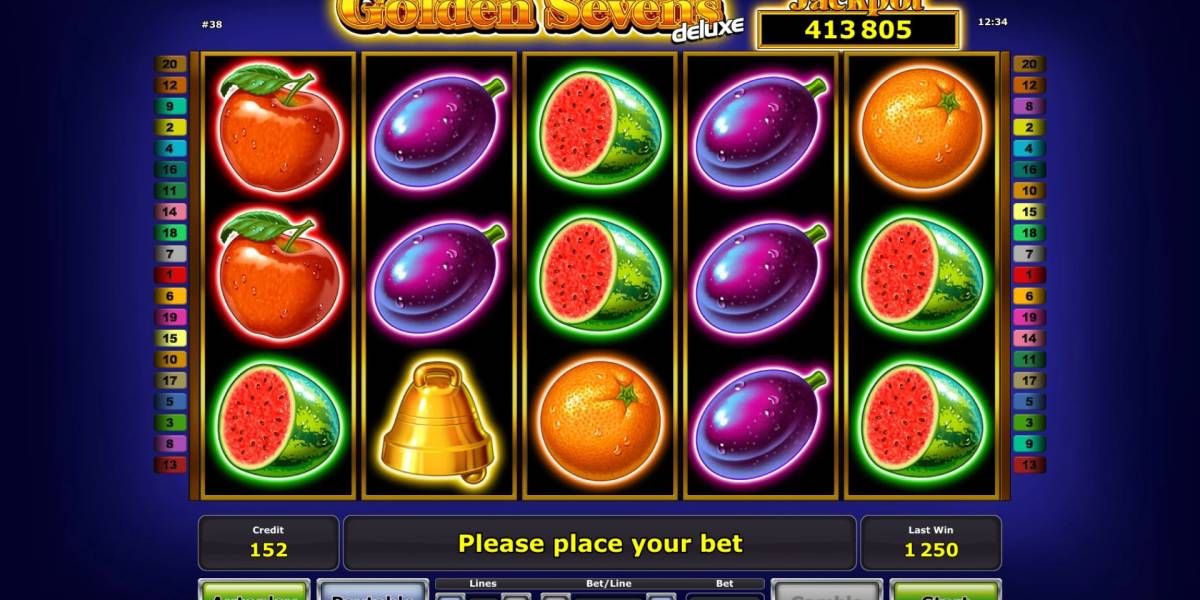 Golden Sevens Deluxe slot (Canada)