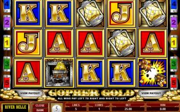 Gopher Gold slot (Canada)