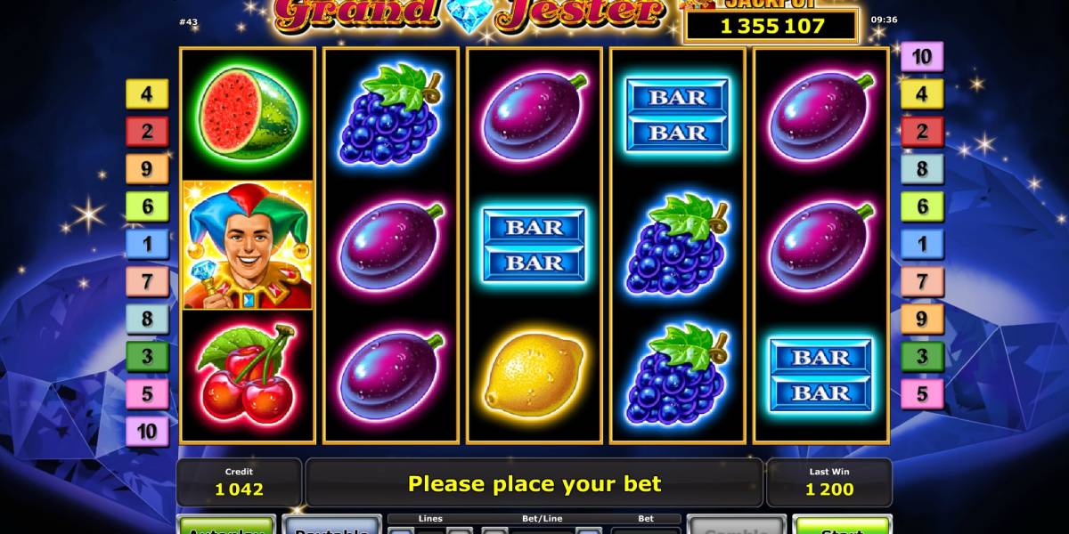 Grand Jester slot (Canada)