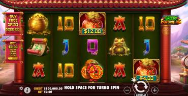 Greedy Fortune Pig: Slot machine