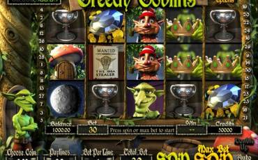 Greedy Goblins slot (Canada)