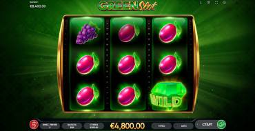 Green Slot: Winnings