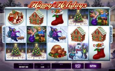 Happy Holidays slot (Canada)