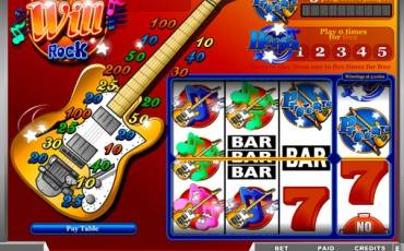 Hard Will Rock slot (Canada)