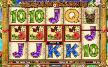 Hawaiian Treasure slot (Canada)