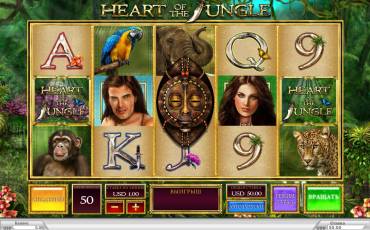 Heart of the Jungle slot (Canada)