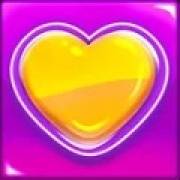 Heart of gold symbol in Hearts Highway slot