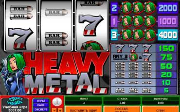 Heavy Metal slot (Canada)