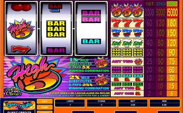 High 5 slot (Canada)