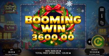 Holly Jolly Bonanza 2: Winnings