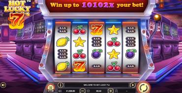 Hot Lucky 7s: Slot machine