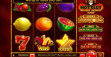 Hot Slot: Mystery Jackpot Joker: Slot machine