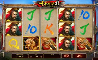 Huangdi – The Yellow Emperor slot (Canada)