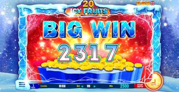 Icy Fruits: Winnings