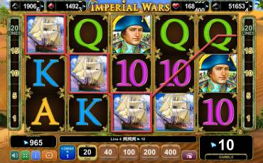 Imperial Wars slot (Canada)