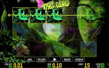 Insect World slot (Canada)