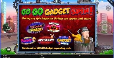 Inspector Gadget: Slot machine