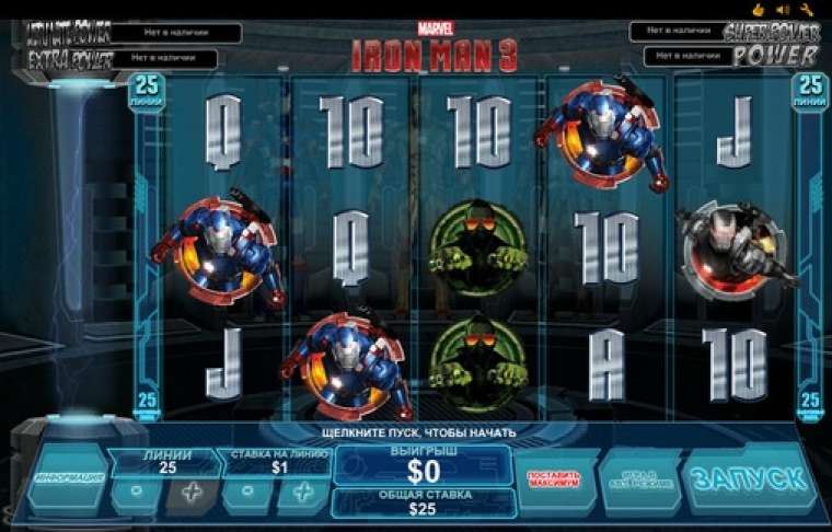 Play Iron Man 3 slot CA