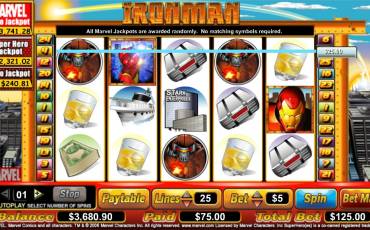 Iron Man slot (Canada)