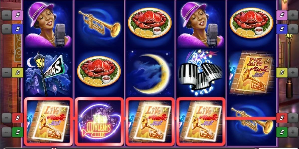 Jazz of New Orleans slot (Canada)