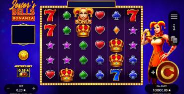 Jester's Bells Bonanza: Slot machine