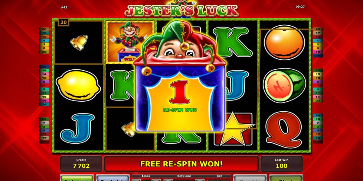 Jester’s Luck slot (Canada)