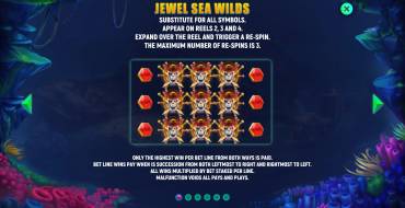 Jewel Sea Pirate Riches: Bonus games