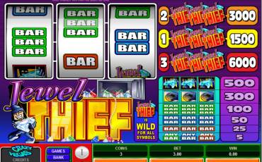 Jewel Thief slot (Canada)