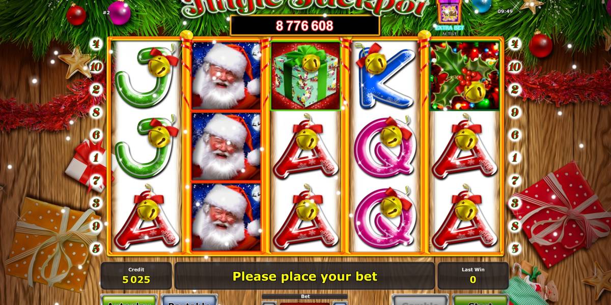 Jingle Jackpot slot (Canada)