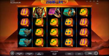 Joker Ra Dice: Slot machine