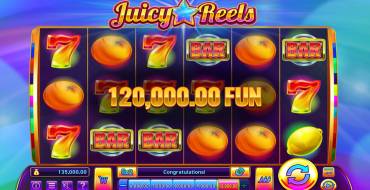 Juicy Reels: Winnings