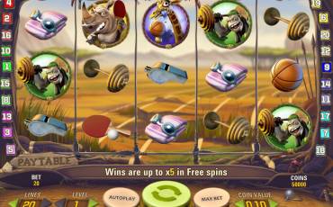 Jungle Games slot (Canada)