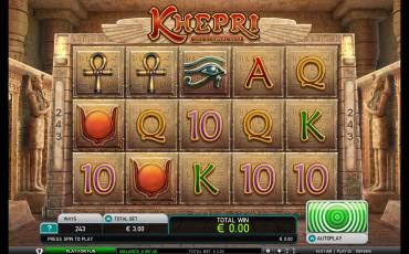 Khepri – The Eternal God slot (Canada)