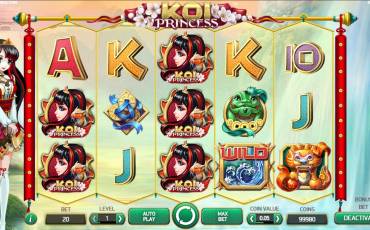 Koi Princess slot (Canada)