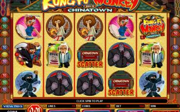 Kung Fu Monkey slot (Canada)