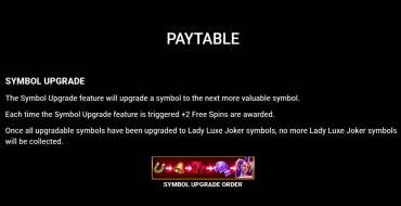 Lady Luxe Joker: Unique features