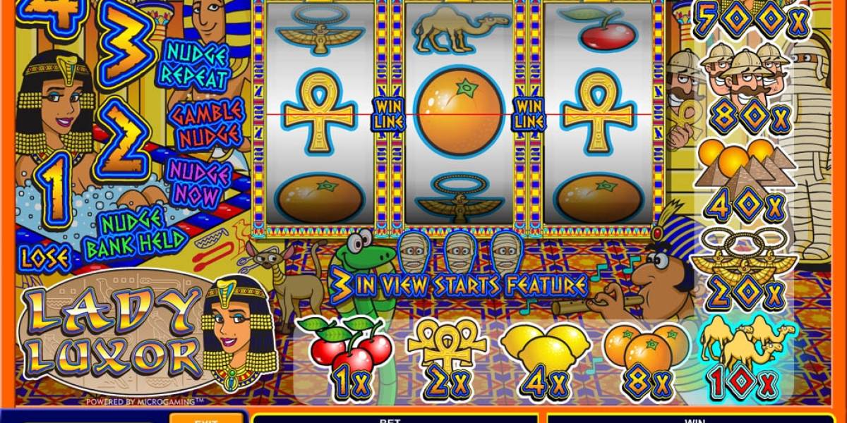 Lady Luxor slot (Canada)