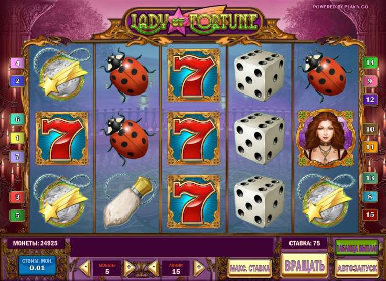 Play Lady of Fortune slot CA