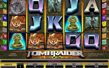 Lara Croft: Tomb Raider slot (Canada)