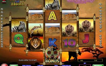 Legends of Africa slot (Canada)