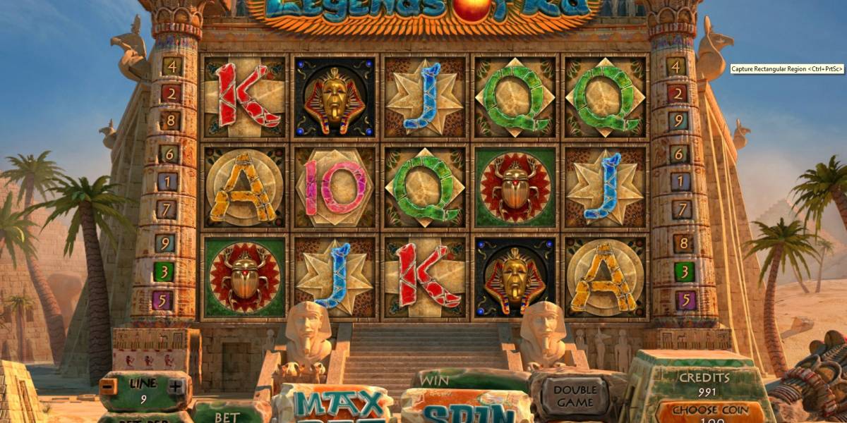 Legends of Ra slot (Canada)