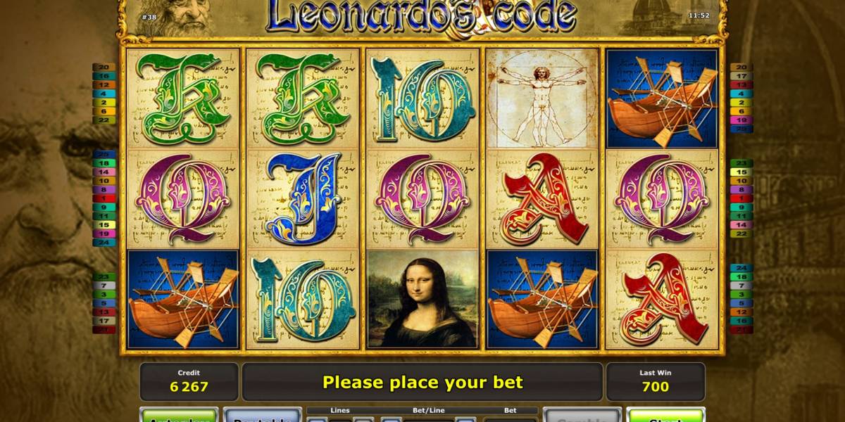 Leonardo’s Code slot (Canada)