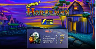 Lightning Horseman: Rules